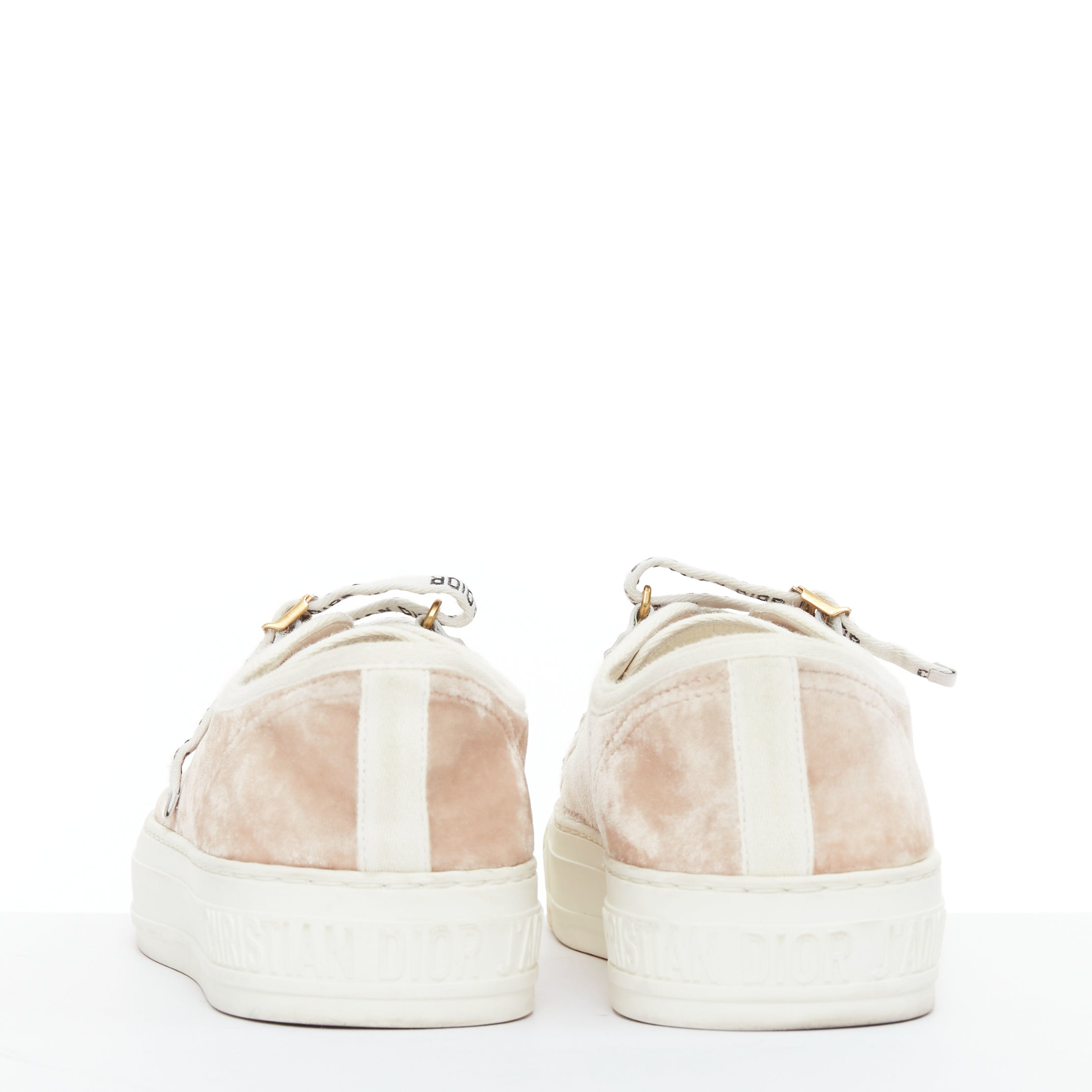 Women's Christian Dior WalknDior Velvet Sneakers