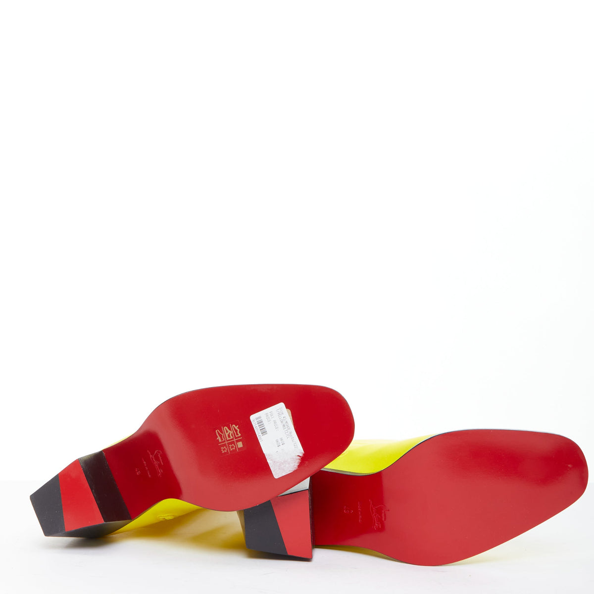 Men's Christian Louboutin Satin Blossom Boots