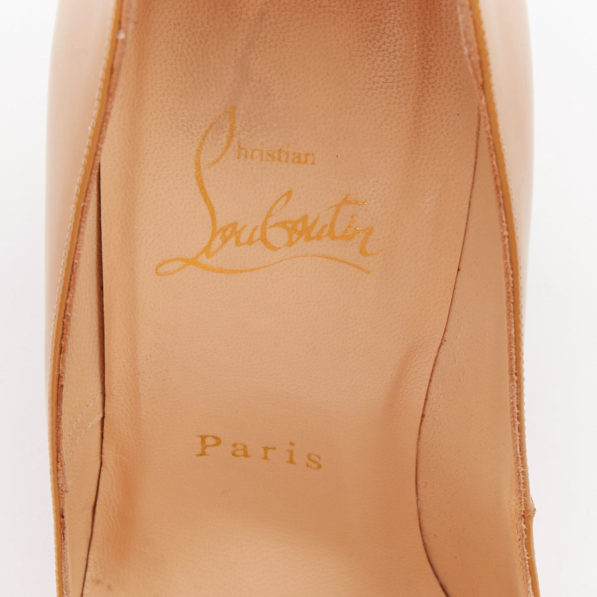 Women's Christian Louboutin Patent Stiletto Pumps