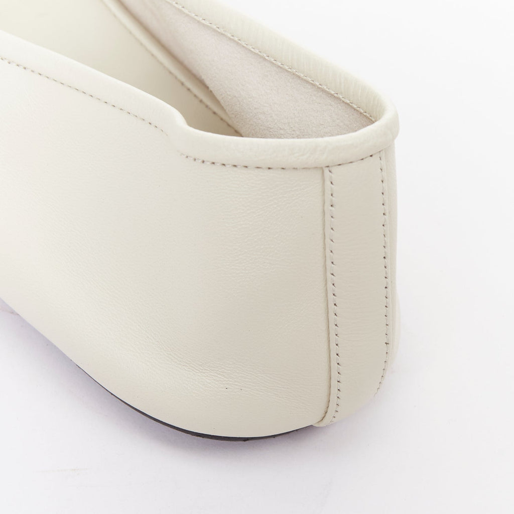 Women's The Row Leather Elastic Ballerina Flats