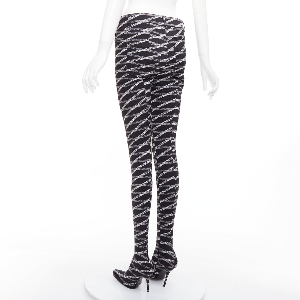 Women's Balenciaga Pantashoe Heel Boots Pants
