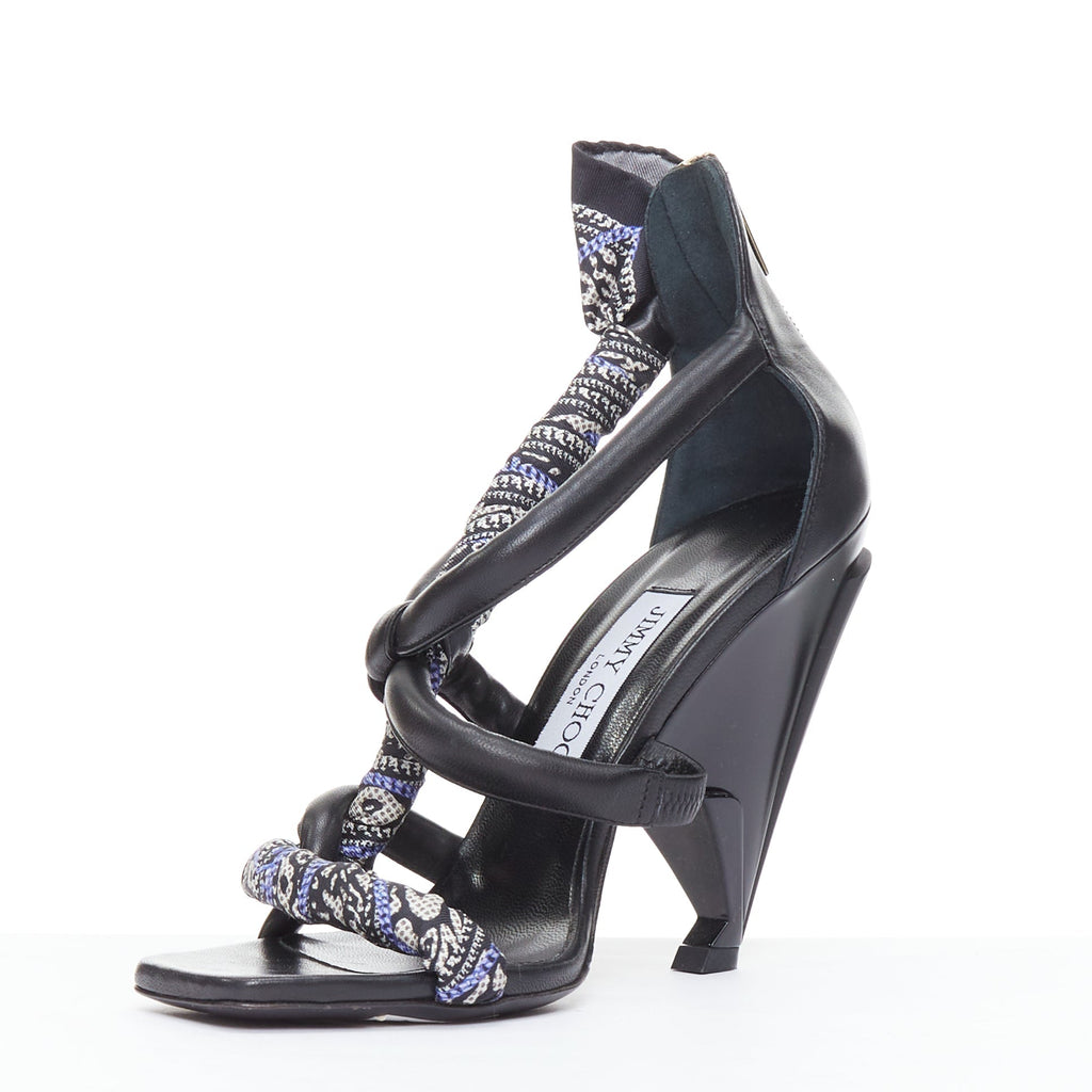 Women's Jimmy Choo Scarf Heel Sandals