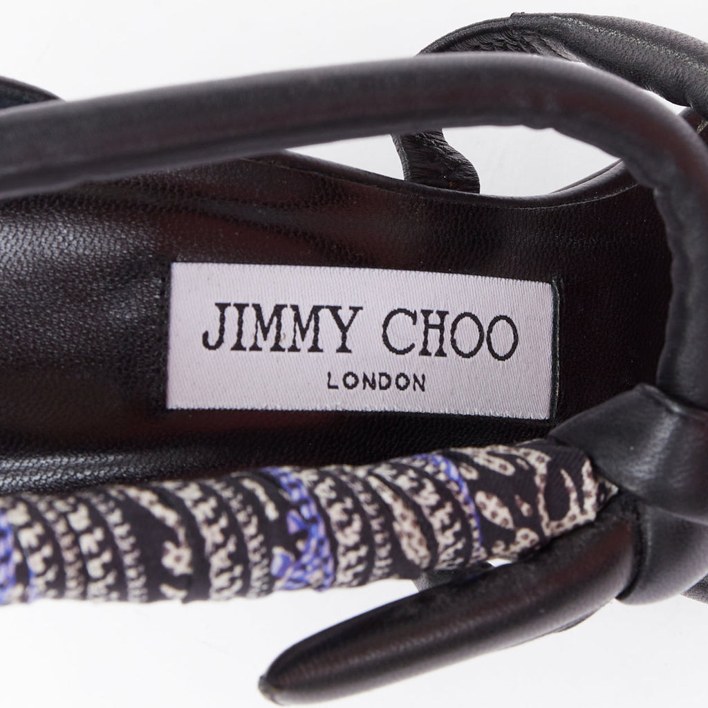 Women's Jimmy Choo Scarf Heel Sandals