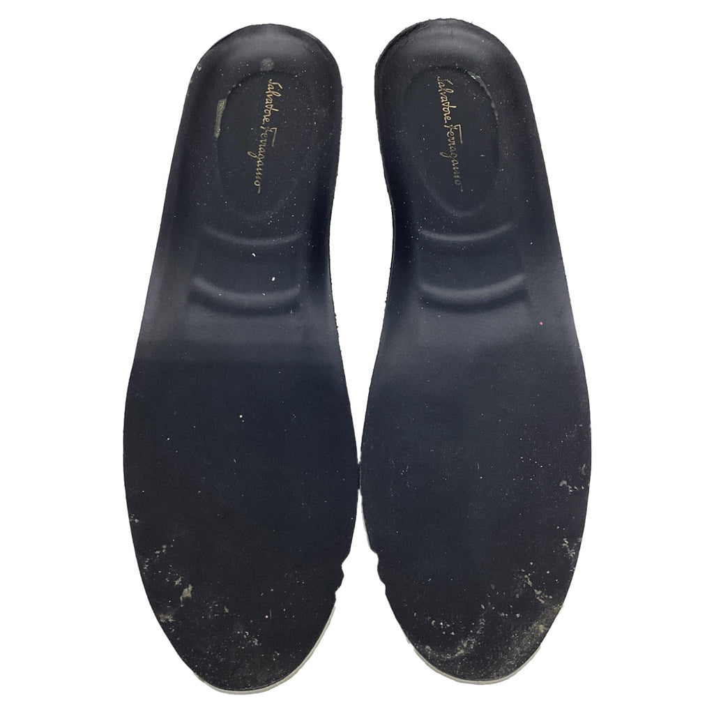Women's Salvatore Ferragamo Monster Trainers in Black Nylon
