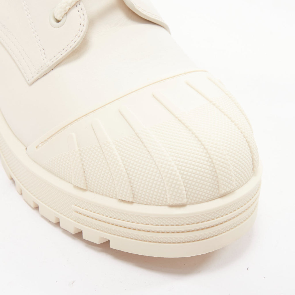 Women's Dior Rubber Cap Combat Boots