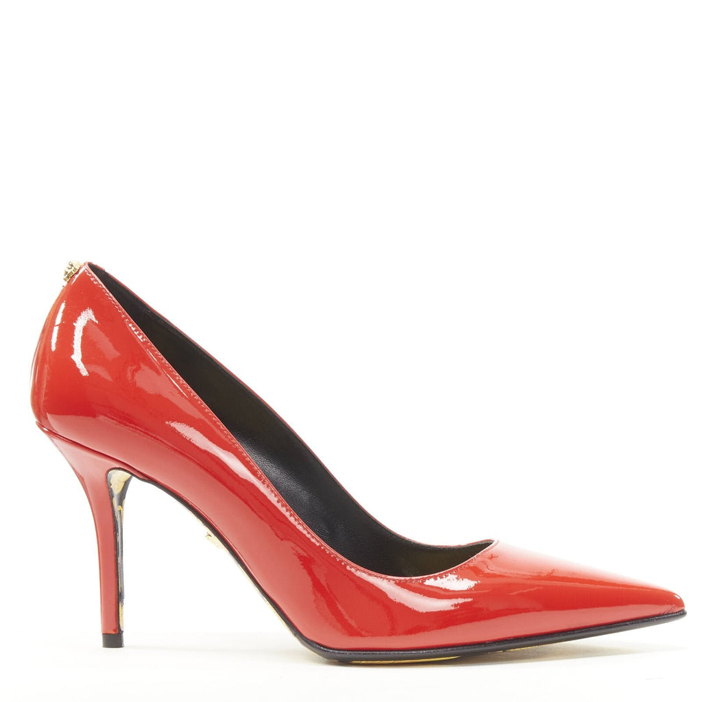 Women's Versace Hibiscus Barocco Medusa Stud Pump