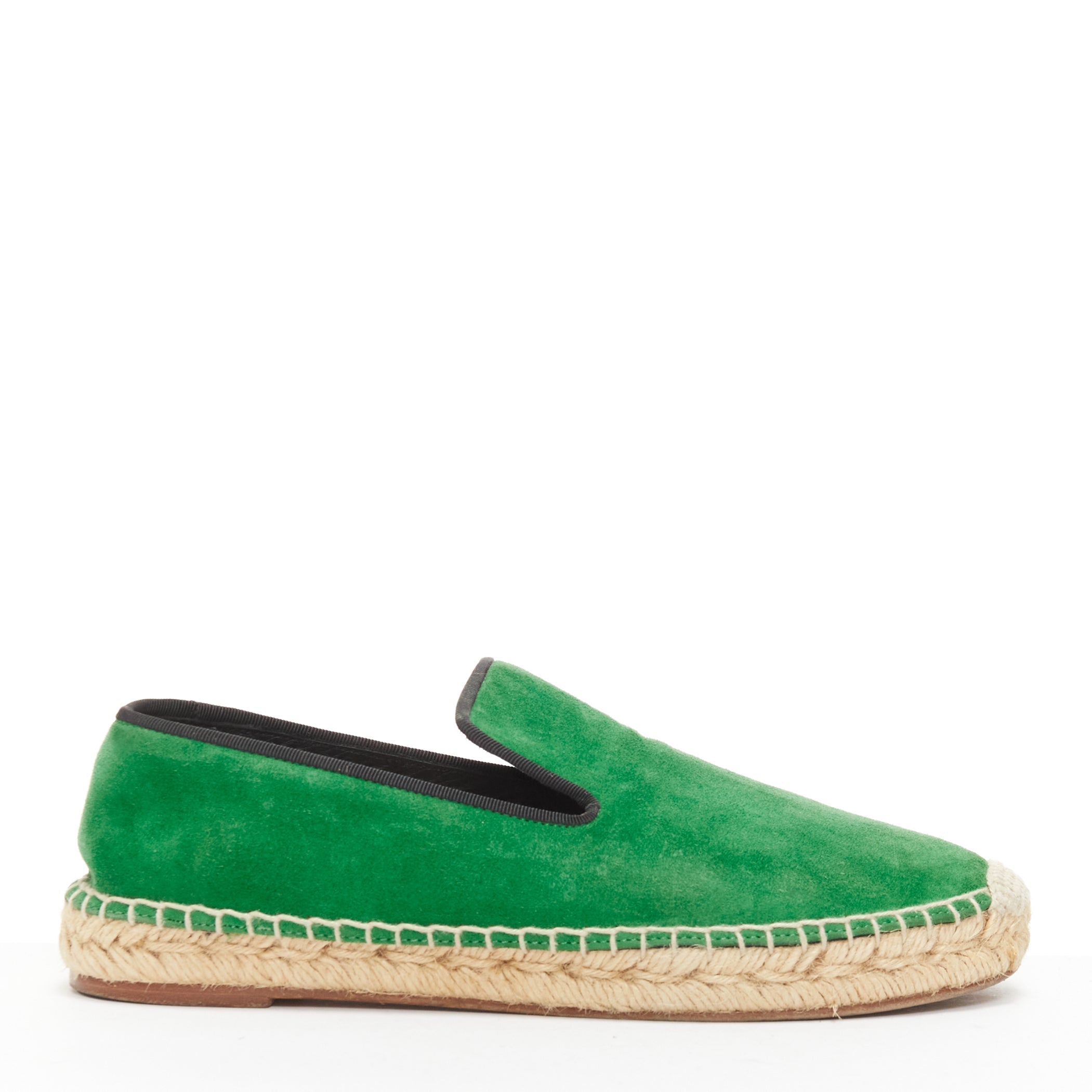 Women's Celine Suede Grosgrain Espadrilles