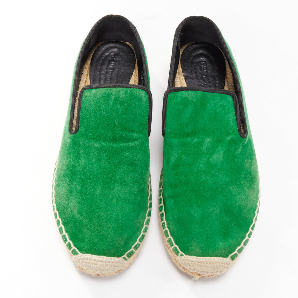 Women's Celine Suede Grosgrain Espadrilles