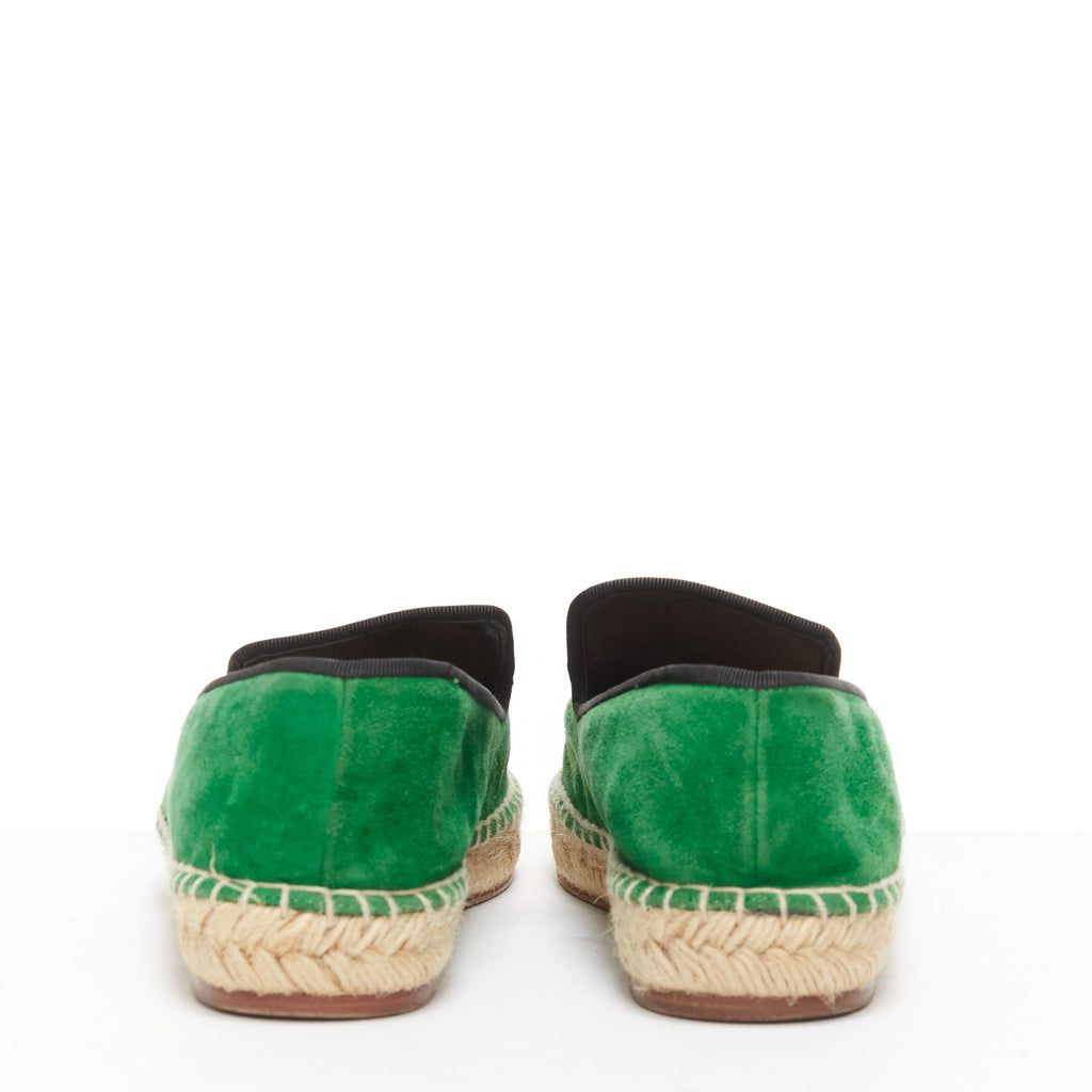 Women's Celine Suede Grosgrain Espadrilles