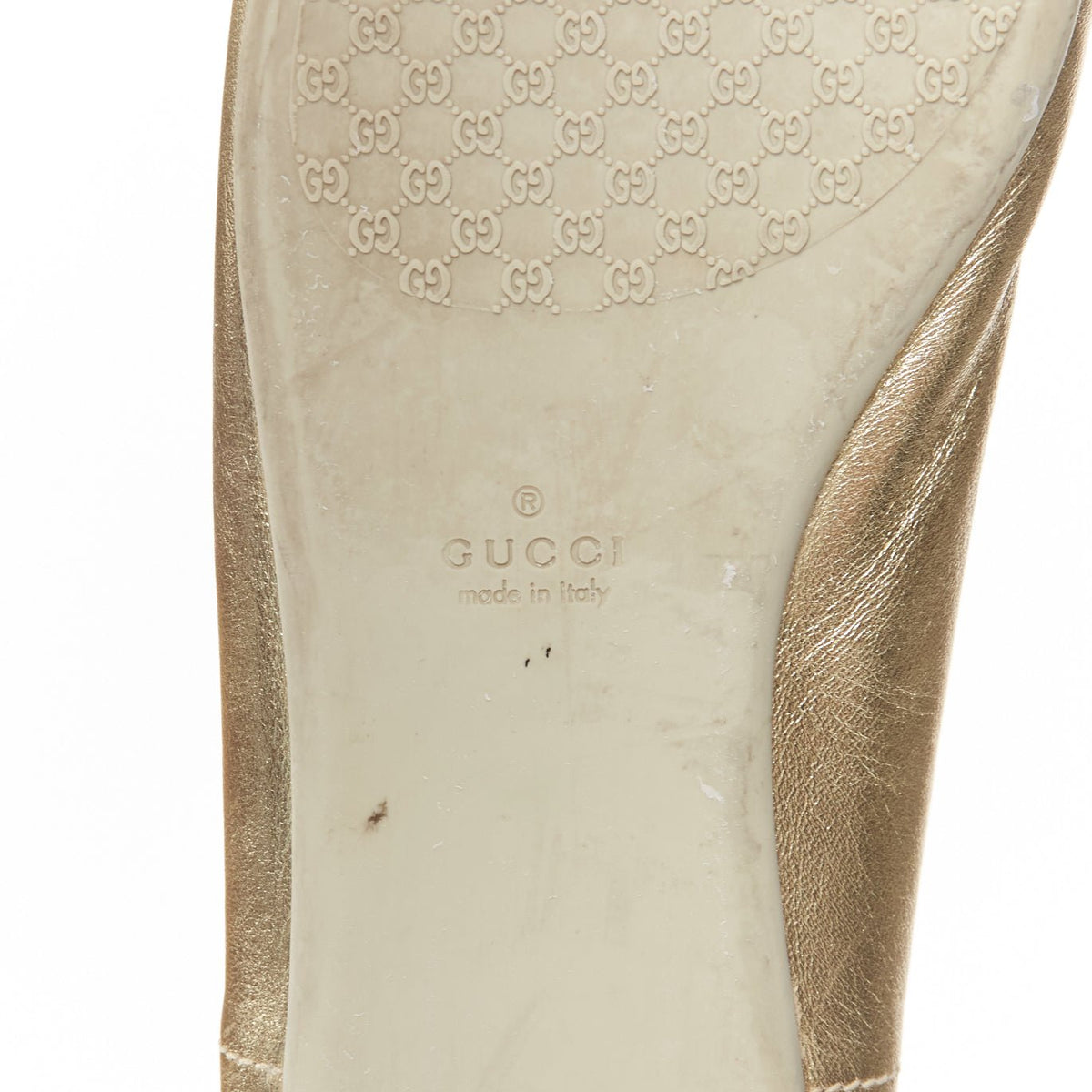 Women's Gucci Horsebit Buckle Ballerina Flats