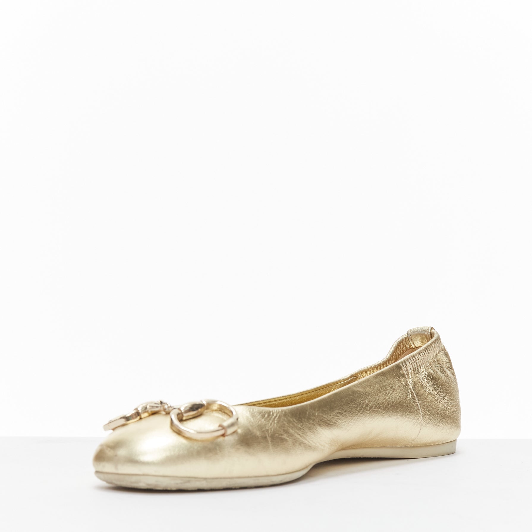 Women's Gucci Horsebit Buckle Ballerina Flats