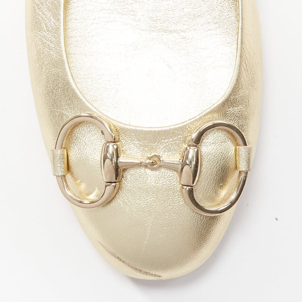 Women's Gucci Horsebit Buckle Ballerina Flats