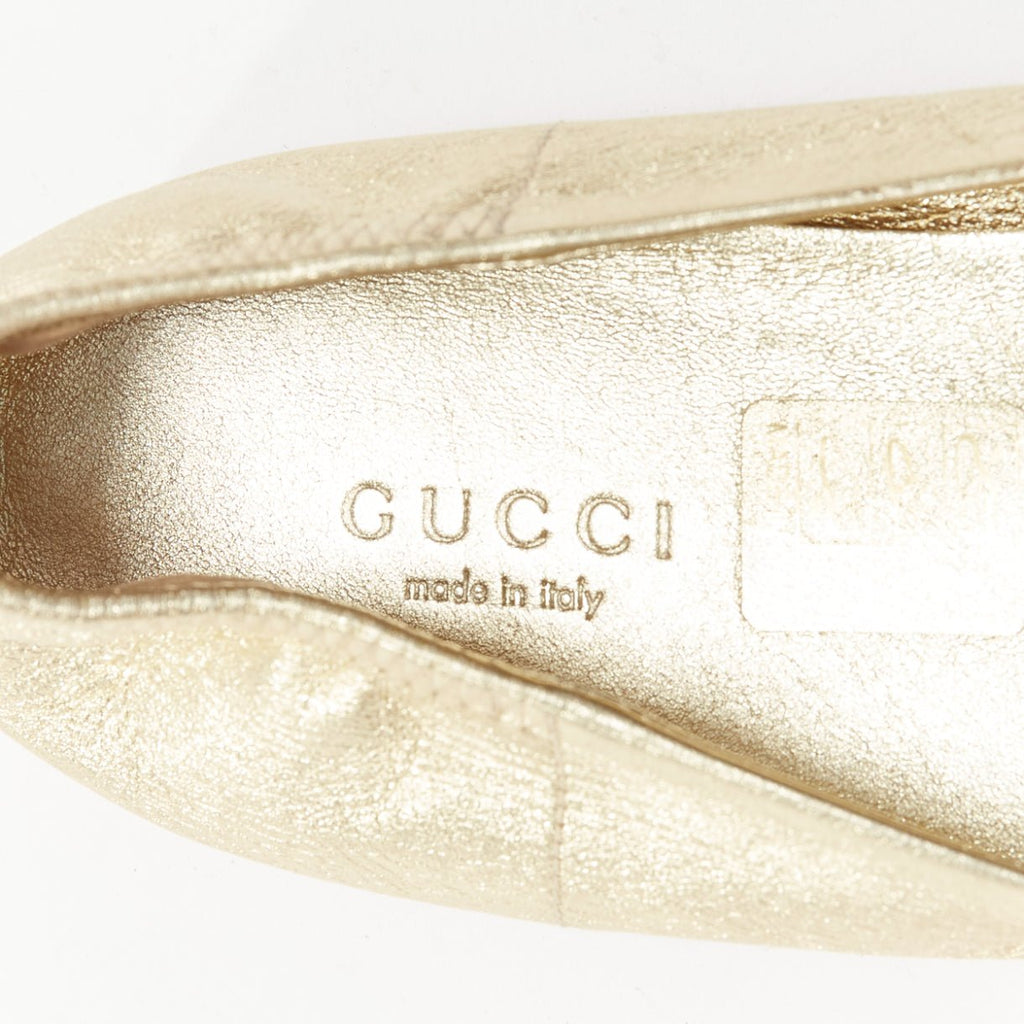 Women's Gucci Horsebit Buckle Ballerina Flats