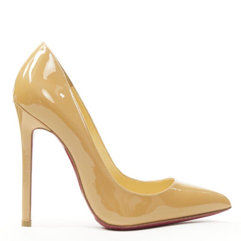 Women's Christian Louboutin Patent Leather Pumps