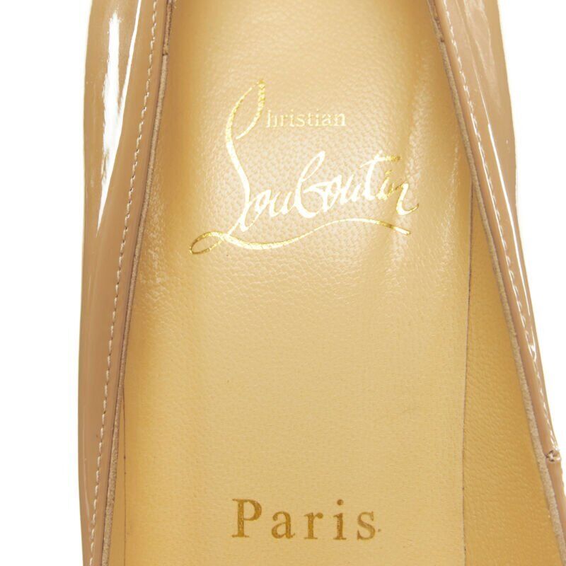 Women's Christian Louboutin Patent Leather Pumps