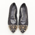 Women's Givenchy Gold Star Ballerina Flats