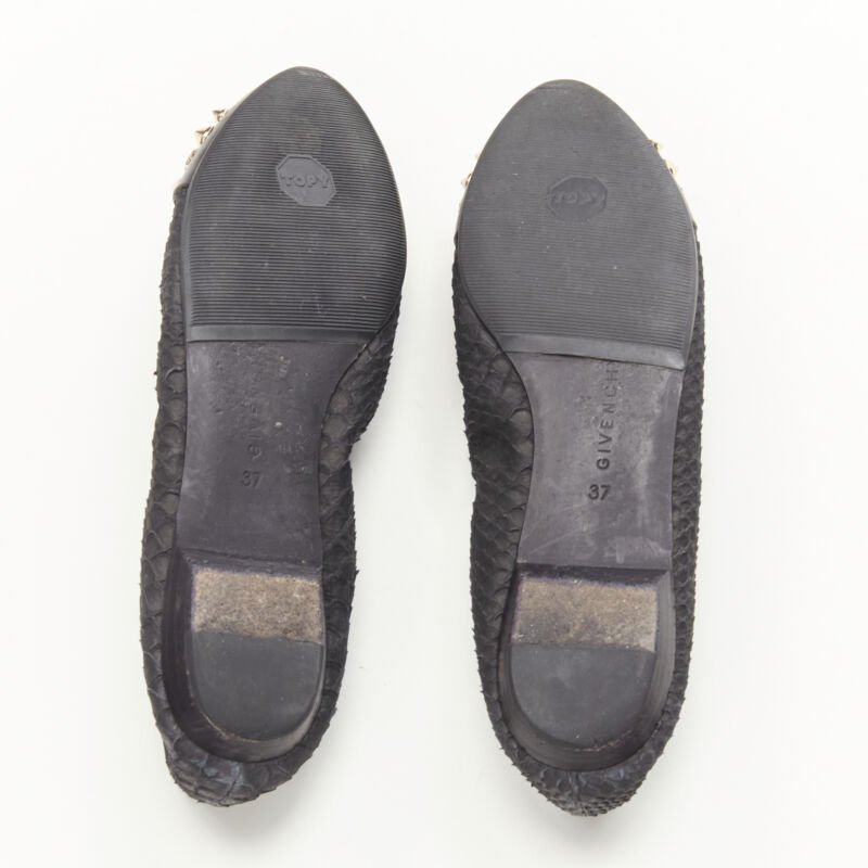 Women's Givenchy Gold Star Ballerina Flats