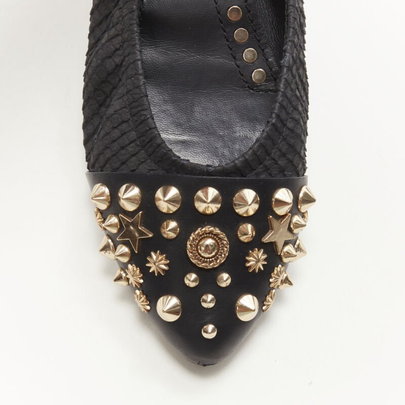 Women's Givenchy Gold Star Ballerina Flats
