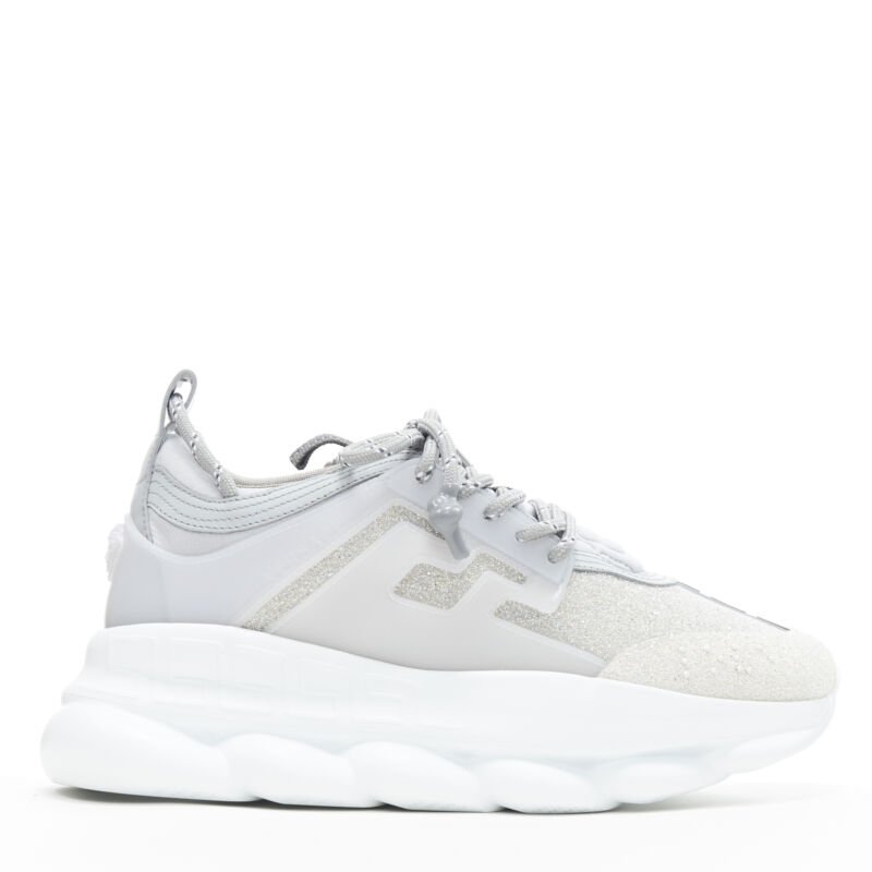 Men's Versace Chain Reaction Crystal Sneakers