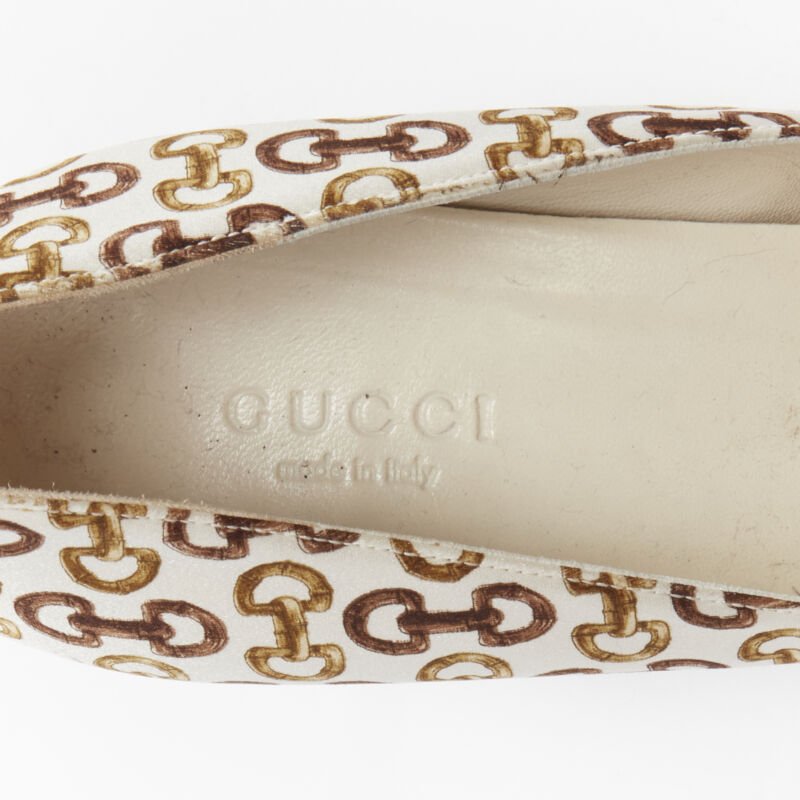Women's Gucci Leather Trim Bamboo Satin Pumps