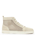 Men's Christian Louboutin Suede High Sneaker