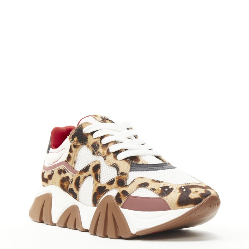 Men's Versace Squalo Calfskin Sneakers