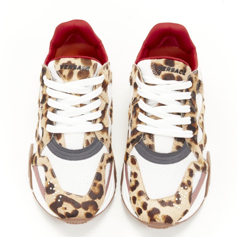 Men's Versace Squalo Calfskin Sneakers
