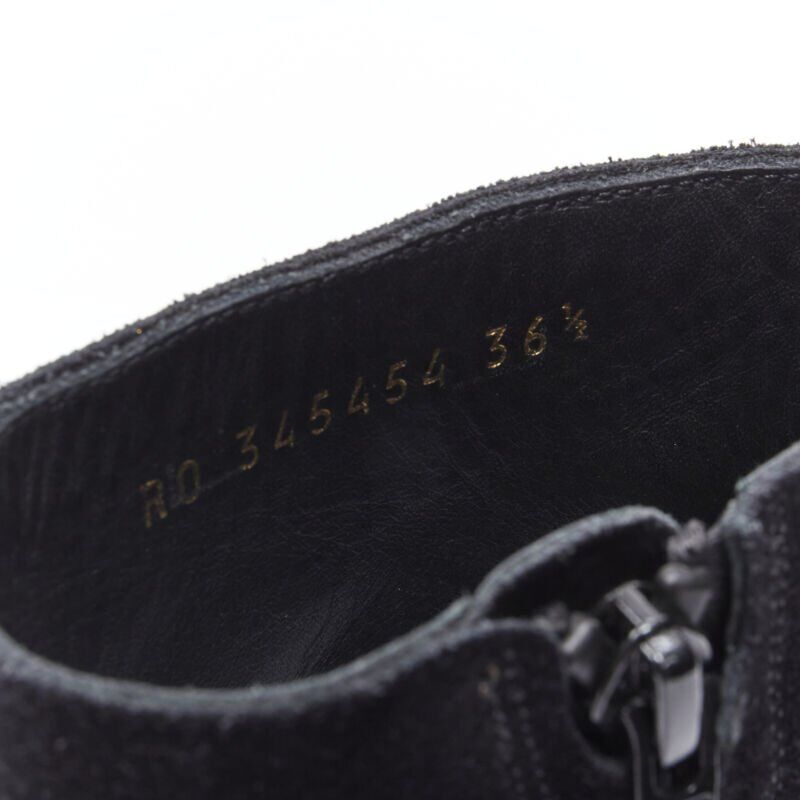 Women's Saint Laurent Wyatt Suede Chain Boots