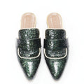 Women's Marni Patent Point Toe Slip On Mules