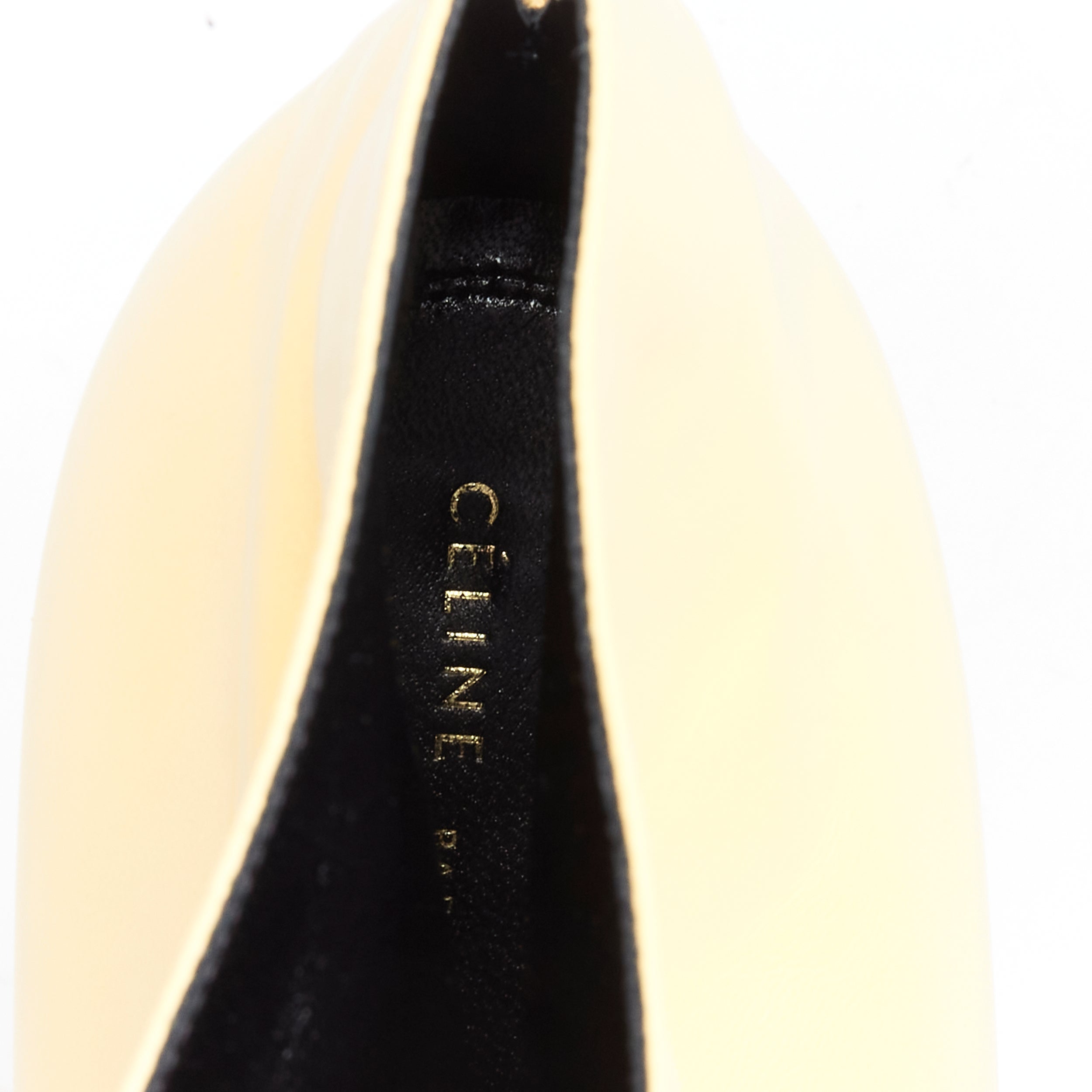 Women's Celine Leather Pointed Ankle Boots