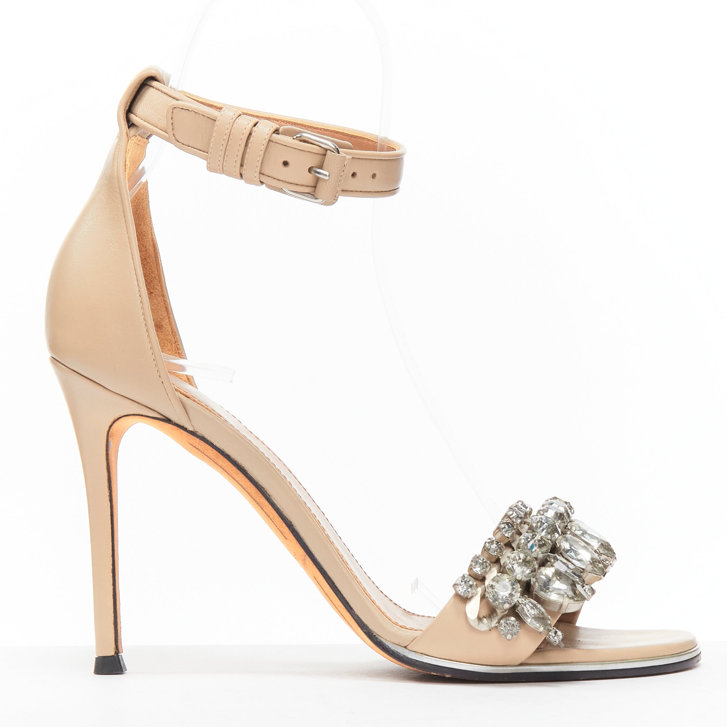 Women's Givenchy Crystal Ankle Strap Sandals
