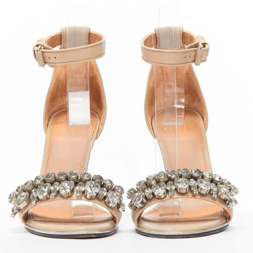 Women's Givenchy Crystal Ankle Strap Sandals