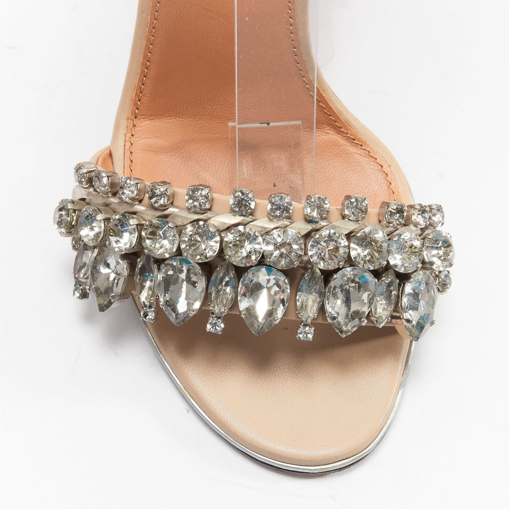Women's Givenchy Crystal Ankle Strap Sandals