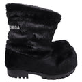 Men's Balenciaga Alaska Low Boots in Black Synthetic