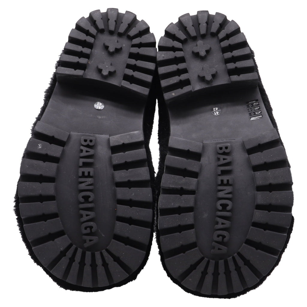 Men's Balenciaga Alaska Low Boots in Black Synthetic