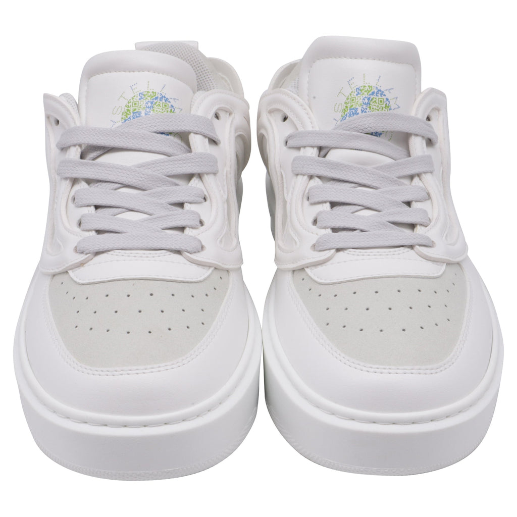 Women's Stella McCartney S-Wave Sneakers in White Leather