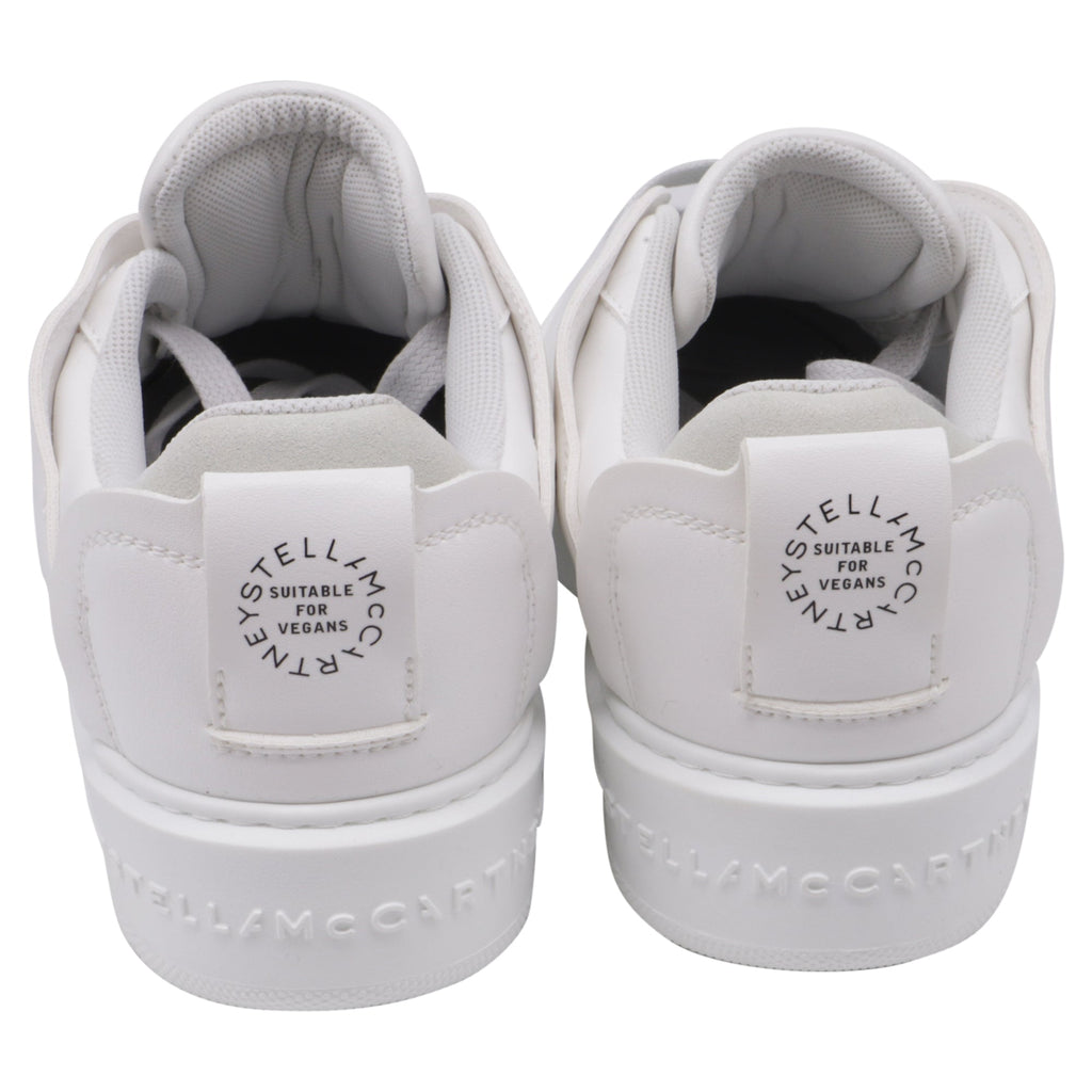 Women's Stella McCartney S-Wave Sneakers in White Leather