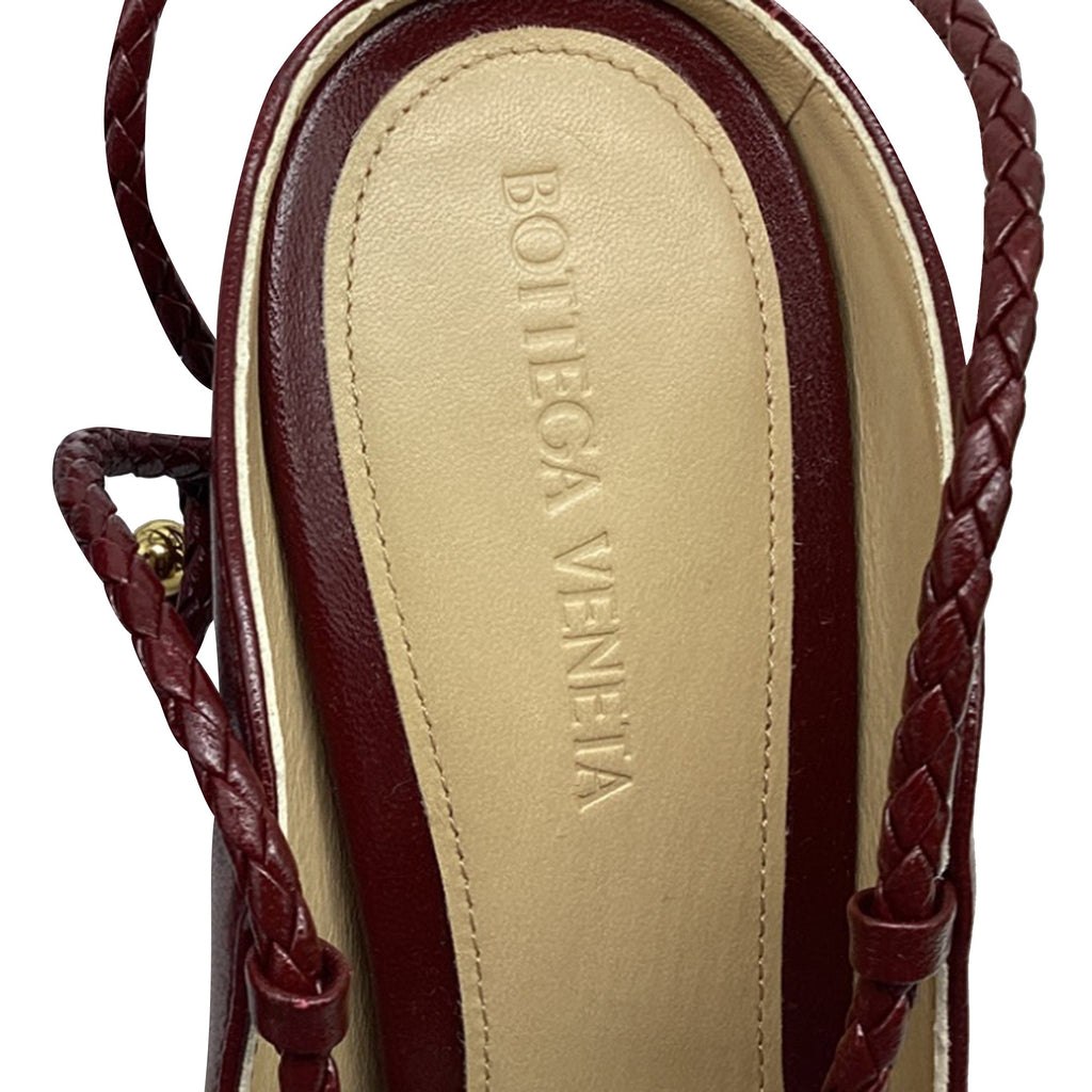 Women's Bottega Veneta Spritz Pumps in Red Leather