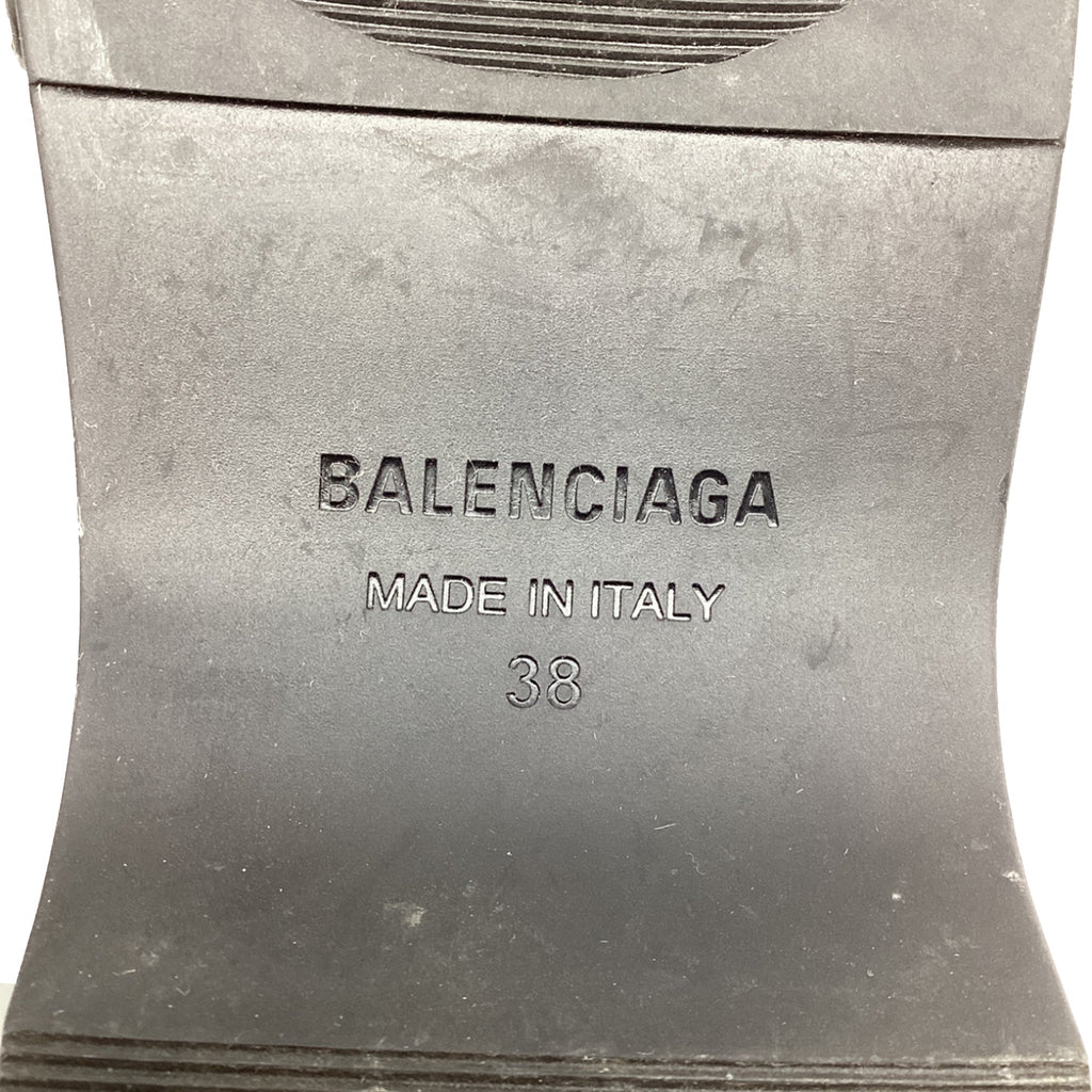 Women's Balenciaga BB Pool Clogs in Black Rubber