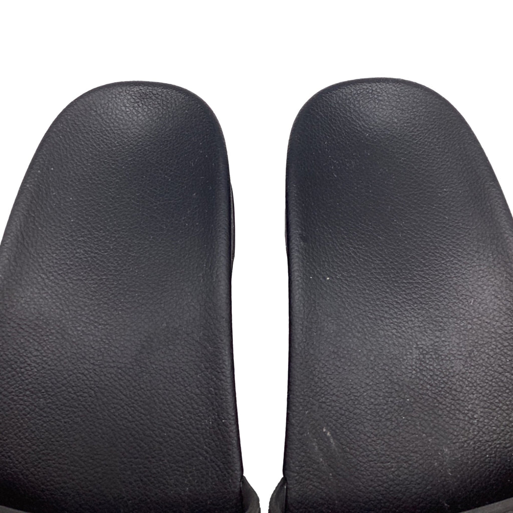 Women's Balenciaga BB Pool Clogs in Black Rubber