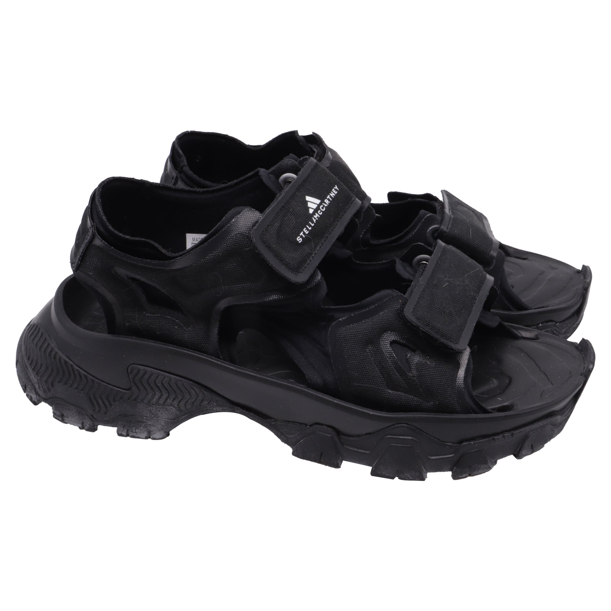 Women's Adidas by Stella McCartney Hika Outdoor Sandals in Black Synthetic