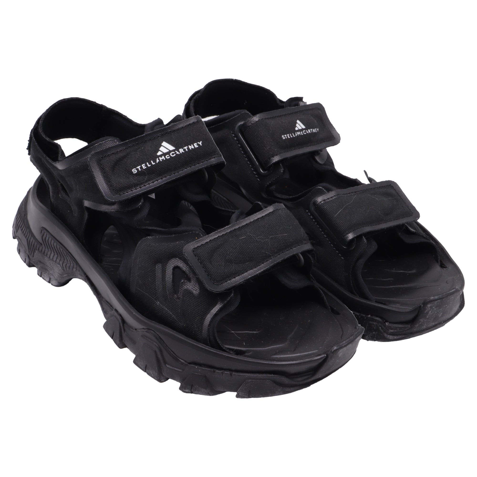 Women's Adidas by Stella McCartney Hika Outdoor Sandals in Black Synthetic