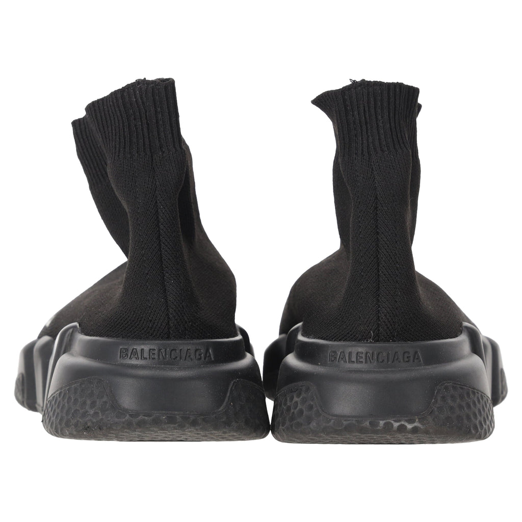 Women's  Balenciaga Speed Trainer Shoes in Black Polyester