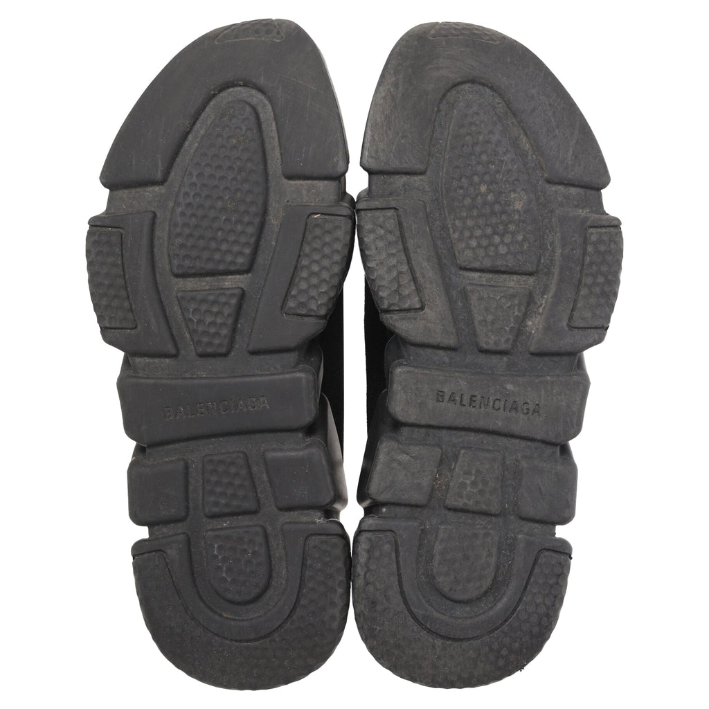 Women's  Balenciaga Speed Trainer Shoes in Black Polyester