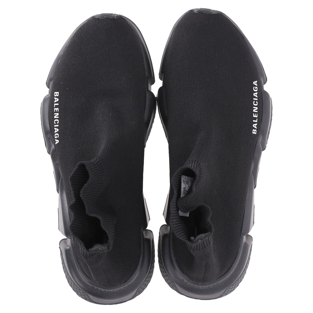 Women's  Balenciaga Speed Trainer Shoes in Black Polyester