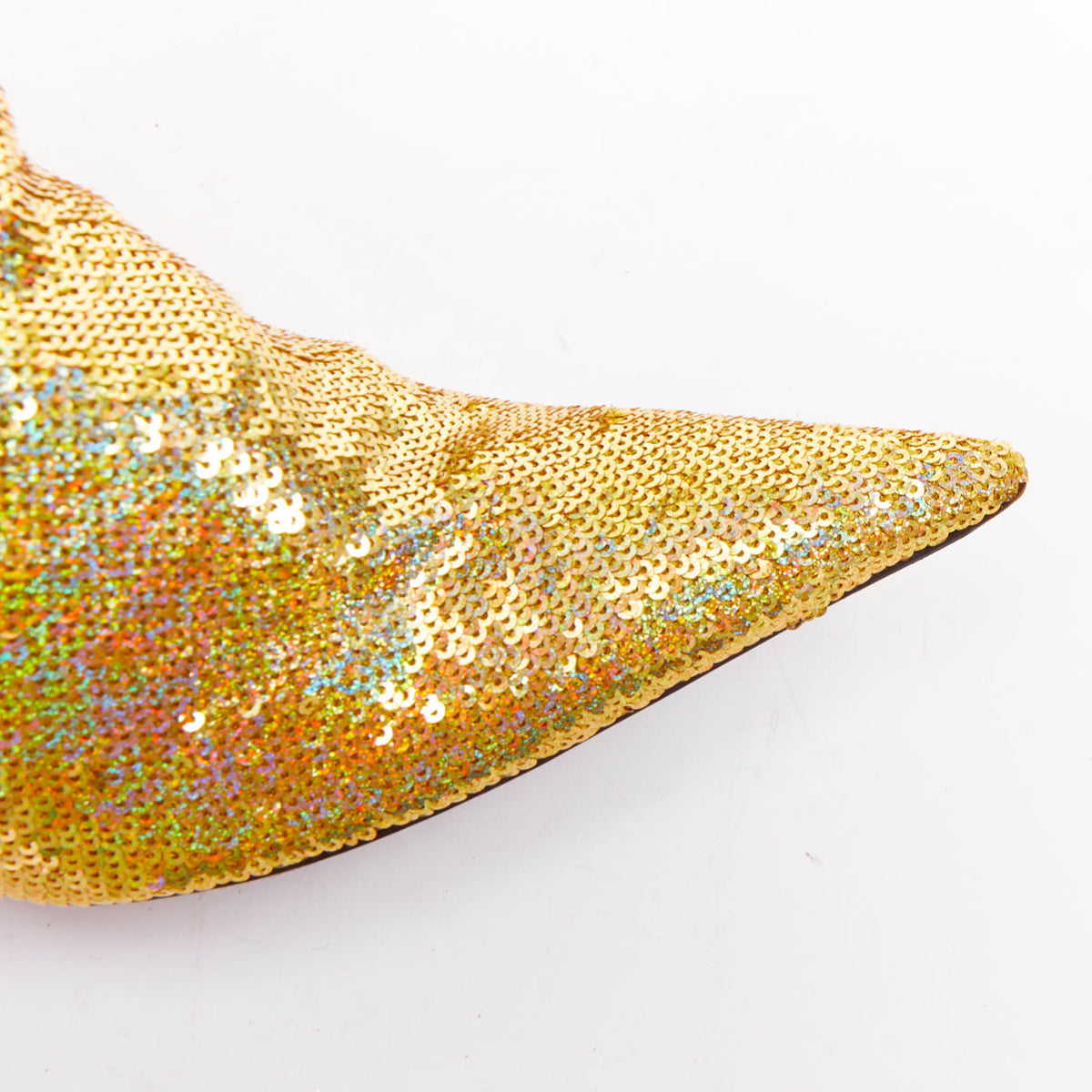 Women's Balenciaga Demna Knife sequins point toe sock boots