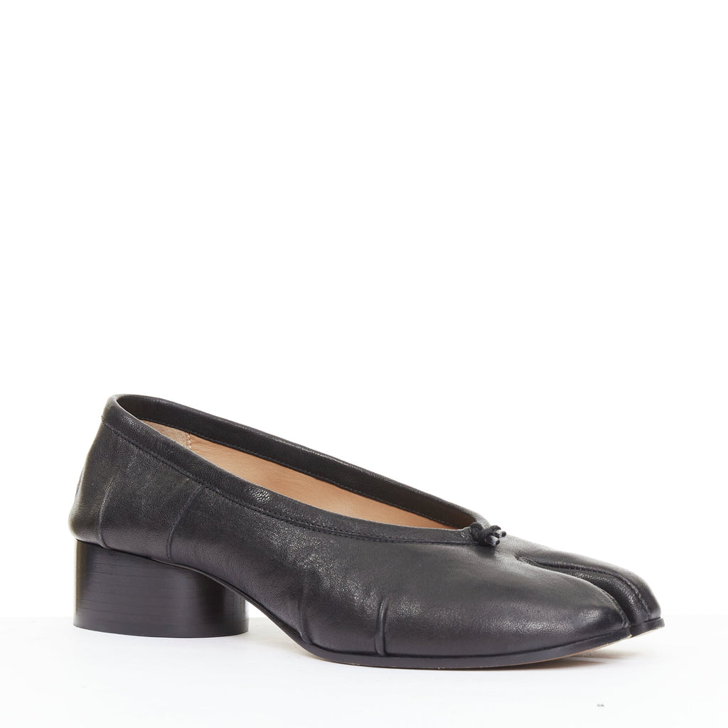 Women's Maison Margiela Tabi Ballerina leather split toe pump