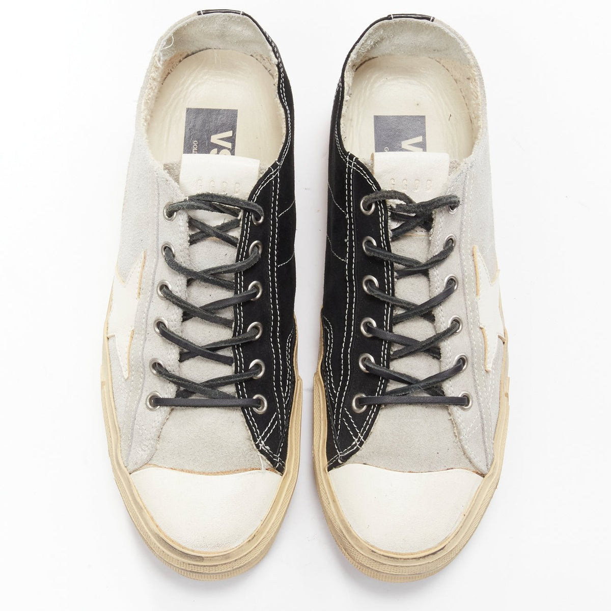 Men's Golden Goose VSTAR2 leather sneakers