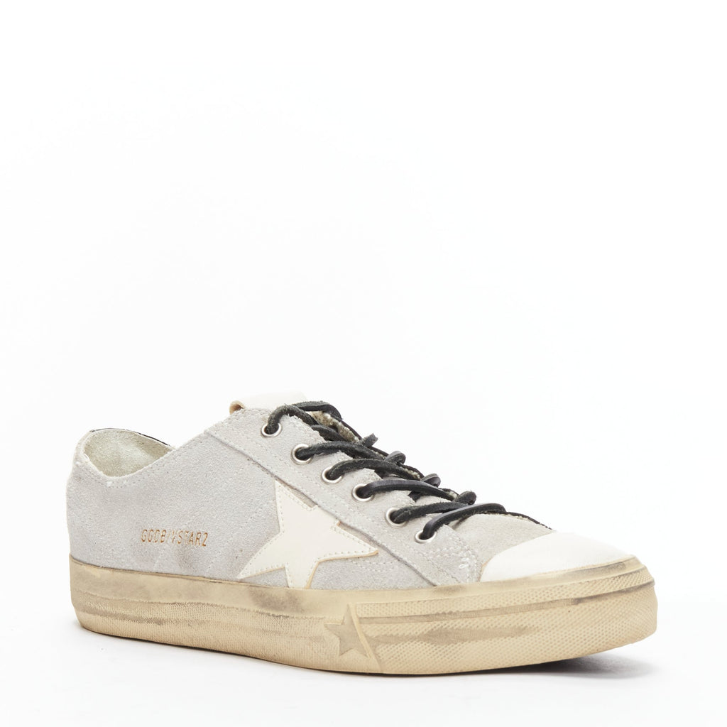 Men's Golden Goose VSTAR2 leather sneakers