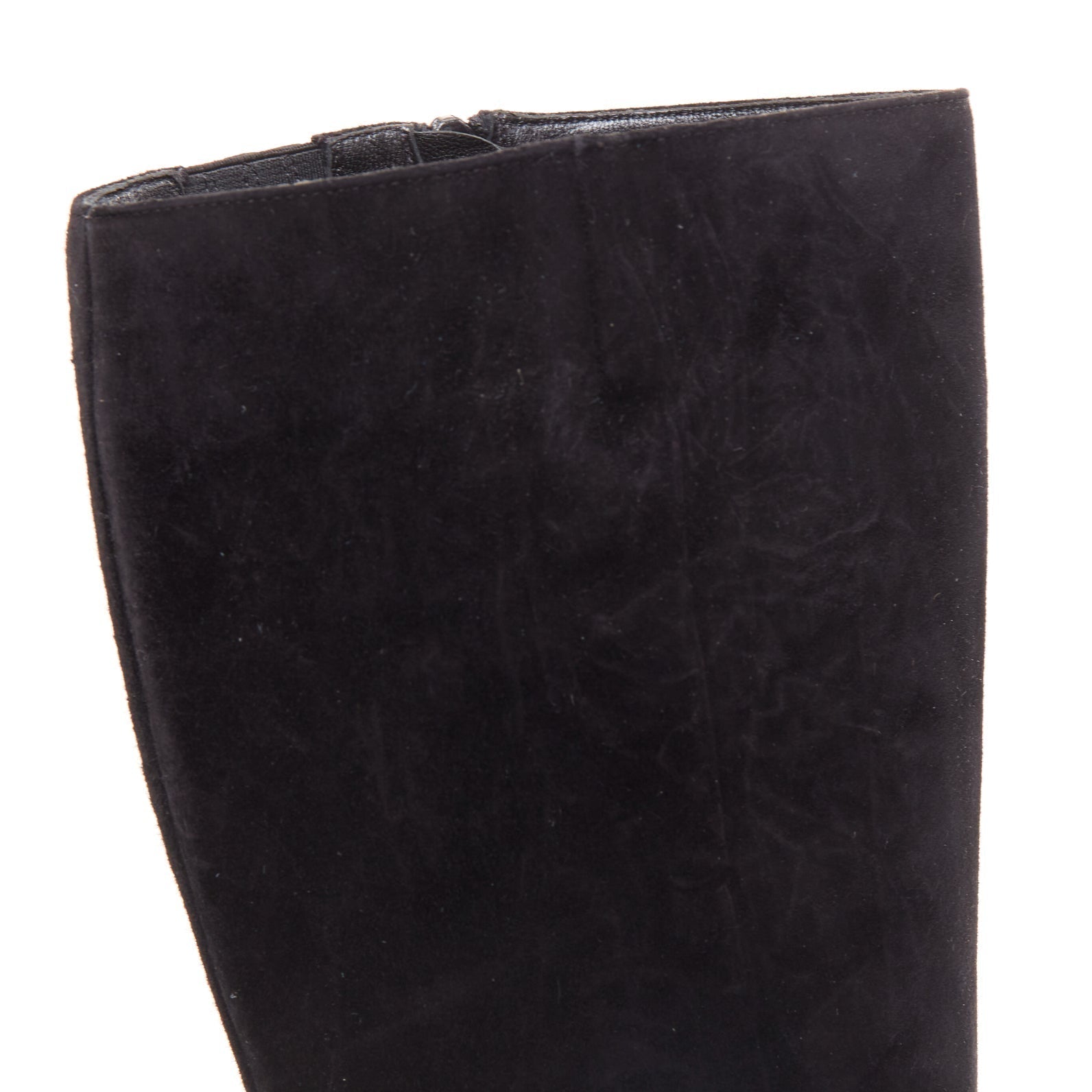 Women's Christian Louboutin veau velour suede platform boots